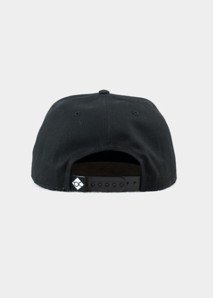 Cap "BC Basic: Flat" - schwarz (Snapback)